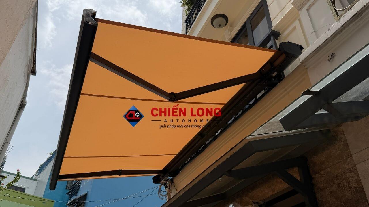 Công trình mái hiên tự động tại đường Lê Trực, Gia Định, TP.HCM