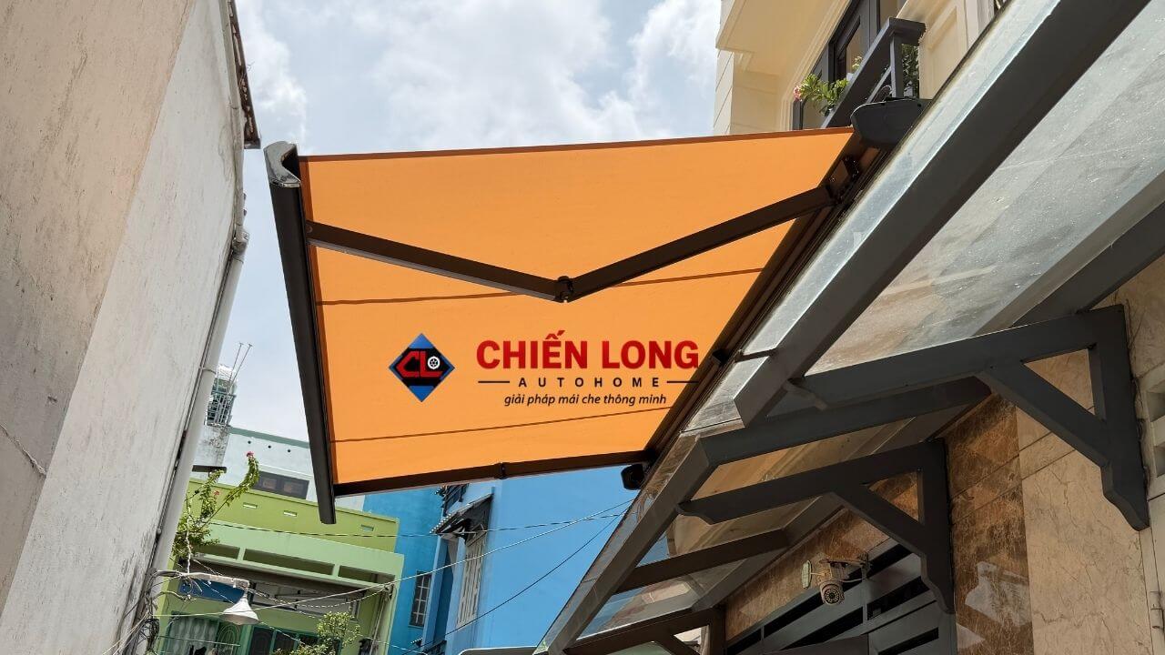 Hệ khung nhôm mái hiên tự động nhập khẩu chắc chắn và hiện đại