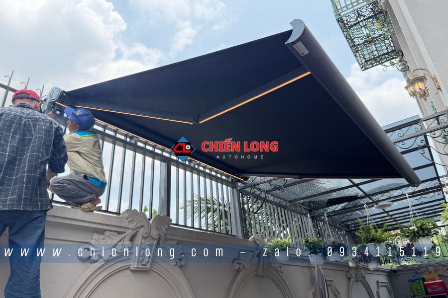 Mái hiên tự động DQA nhập khẩu