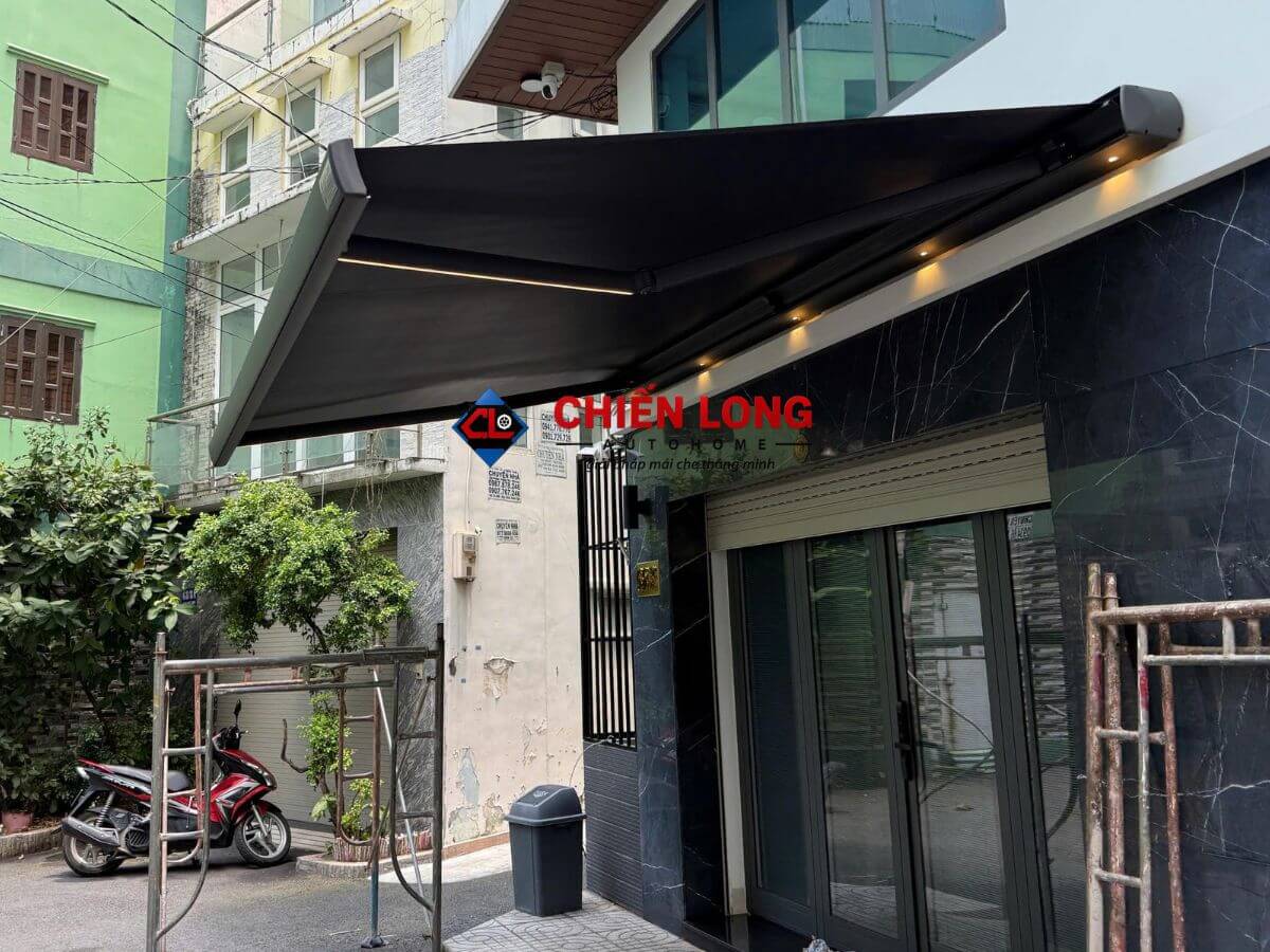 Mái hiên thông minh kết nối WiFi điều khiển từ xa
