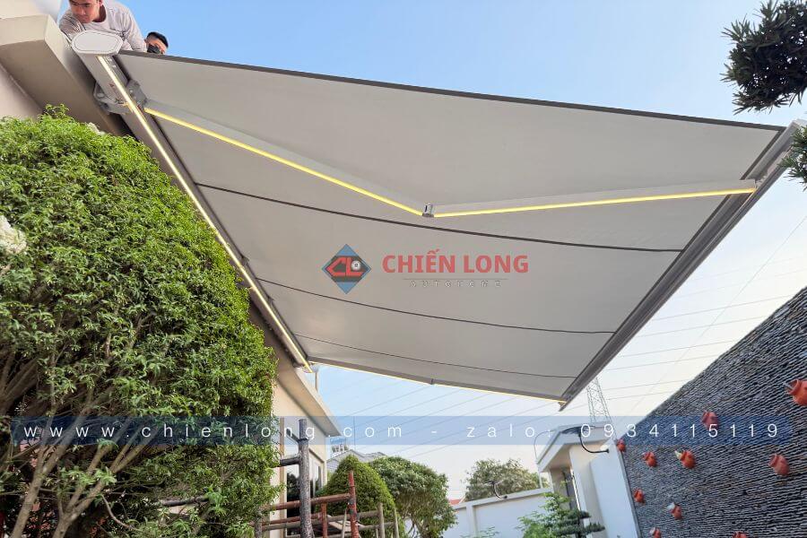 Mái hiên tự động thông minh 5.5m x 3m