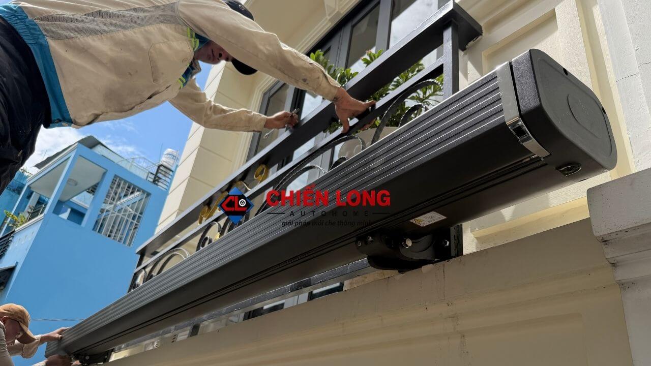 Mái hiên tự động nhập khẩu cao cấp tại phường Gia Định, Bình Thạnh