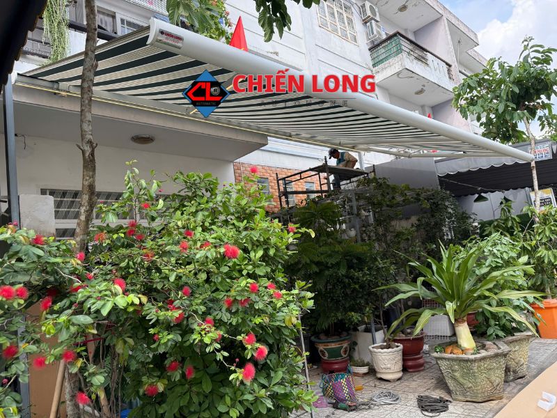  Mái hiên che nắng hiện đại thông minh giúp giảm đáng kể lượng nhiệt hấp thụ vào nhà