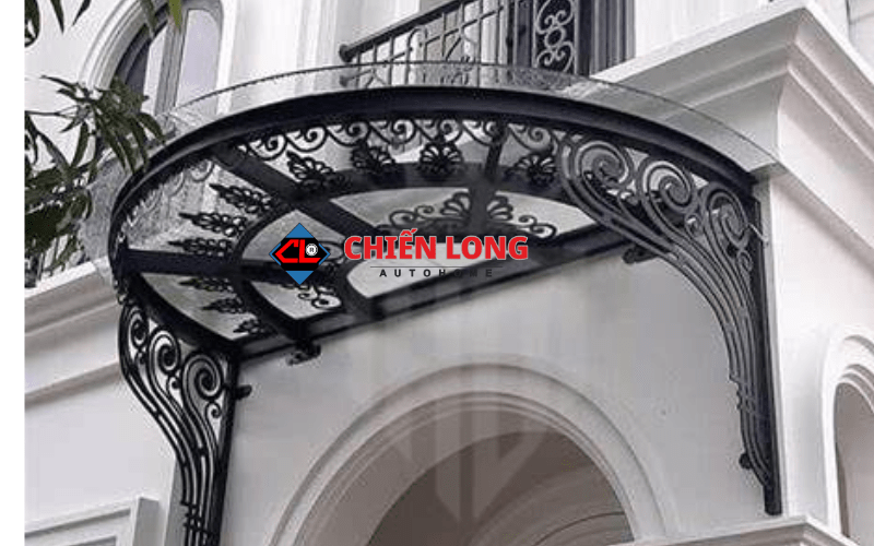 khung sắt sơn tĩnh điện