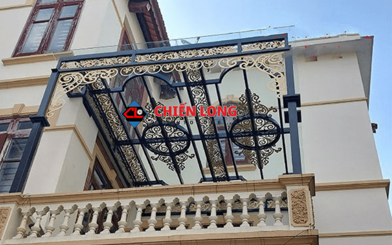 mái che sắt mỹ thuật