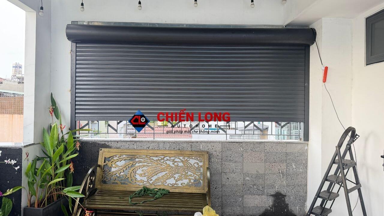 Mái nhôm cuốn tự động chống nắng nhập khẩu