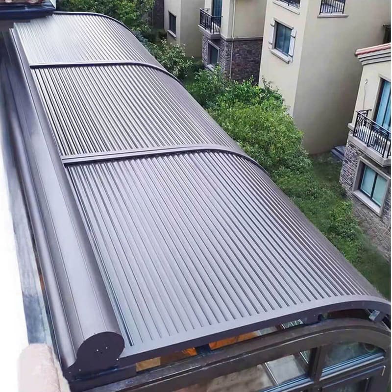 hệ mái nhôm thông minh chống nóng