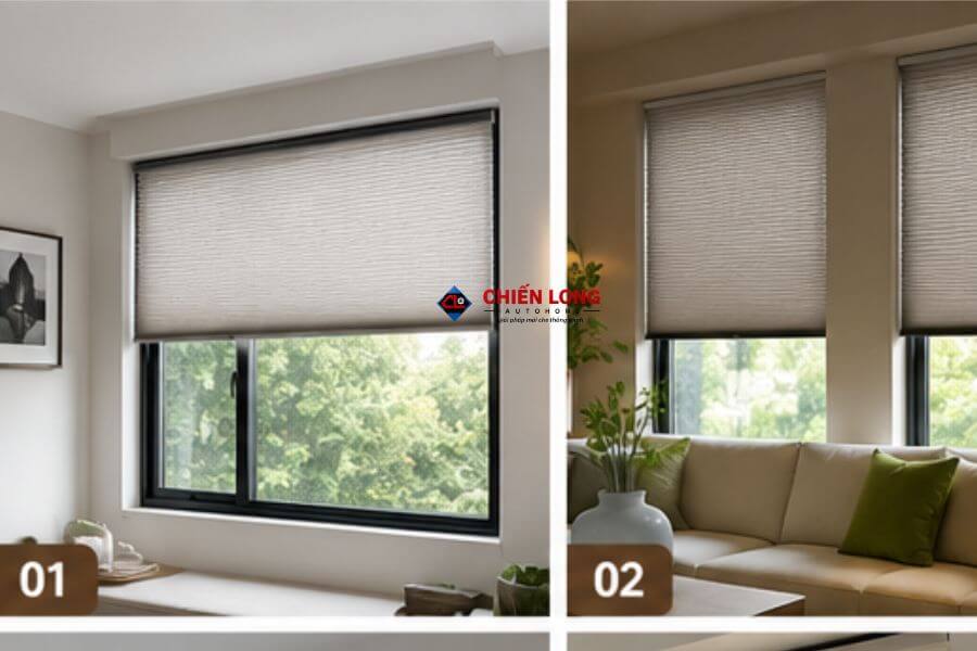 rèm tổ ong cửa sổ nhập khẩu cao cấp