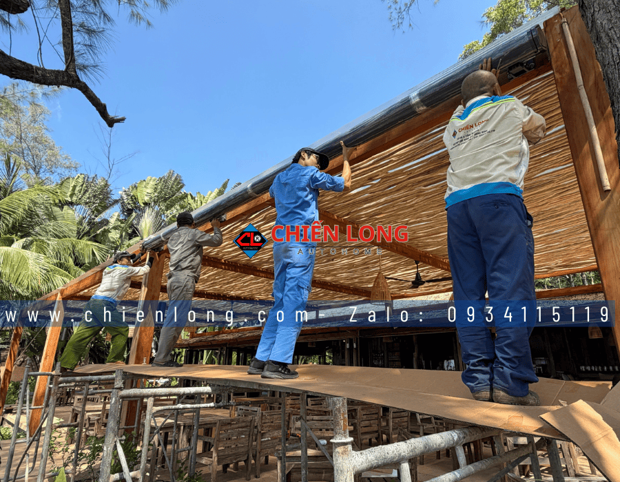 So sánh mái hiên thông minh và mái hiên kéo tay chi tiết