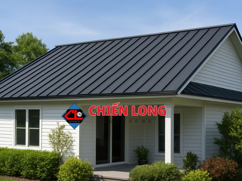 Tấm lợp mái hợp kim nhôm giúp không gian nhà luôn thoáng mát