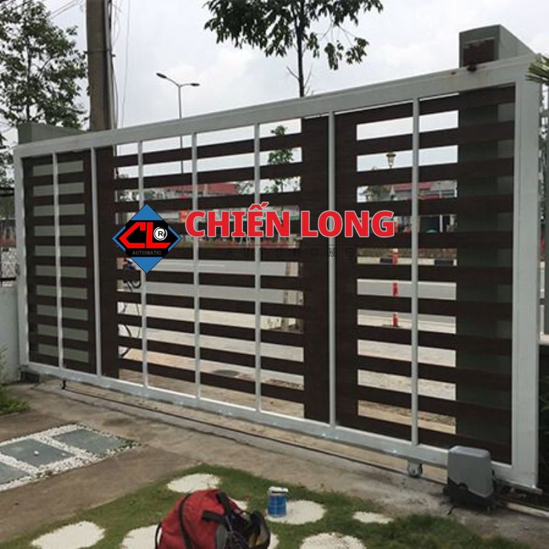  Thiết kế cửa cổng lùa ngang hiện đại phù hợp với nhà phố, biệt thự, khu dân cư cao cấp