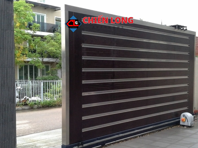 Cửa cổng lùa ngang hiện đại 2025 -  biểu tượng thẩm mỹ mặt tiền ngôi nhà