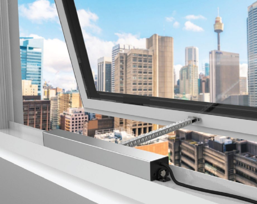 Thiết bị đóng mở cửa sổ tự động hành trinh 50Cm  | Nắp giếng trời tự động