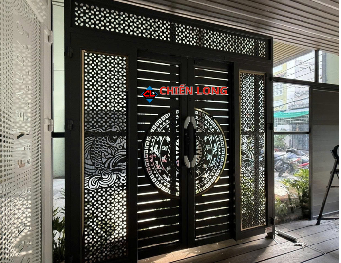 Cửa trượt quay Trống đồng, Cá chép - Tiện dụng tăng không gian sống hiện đại