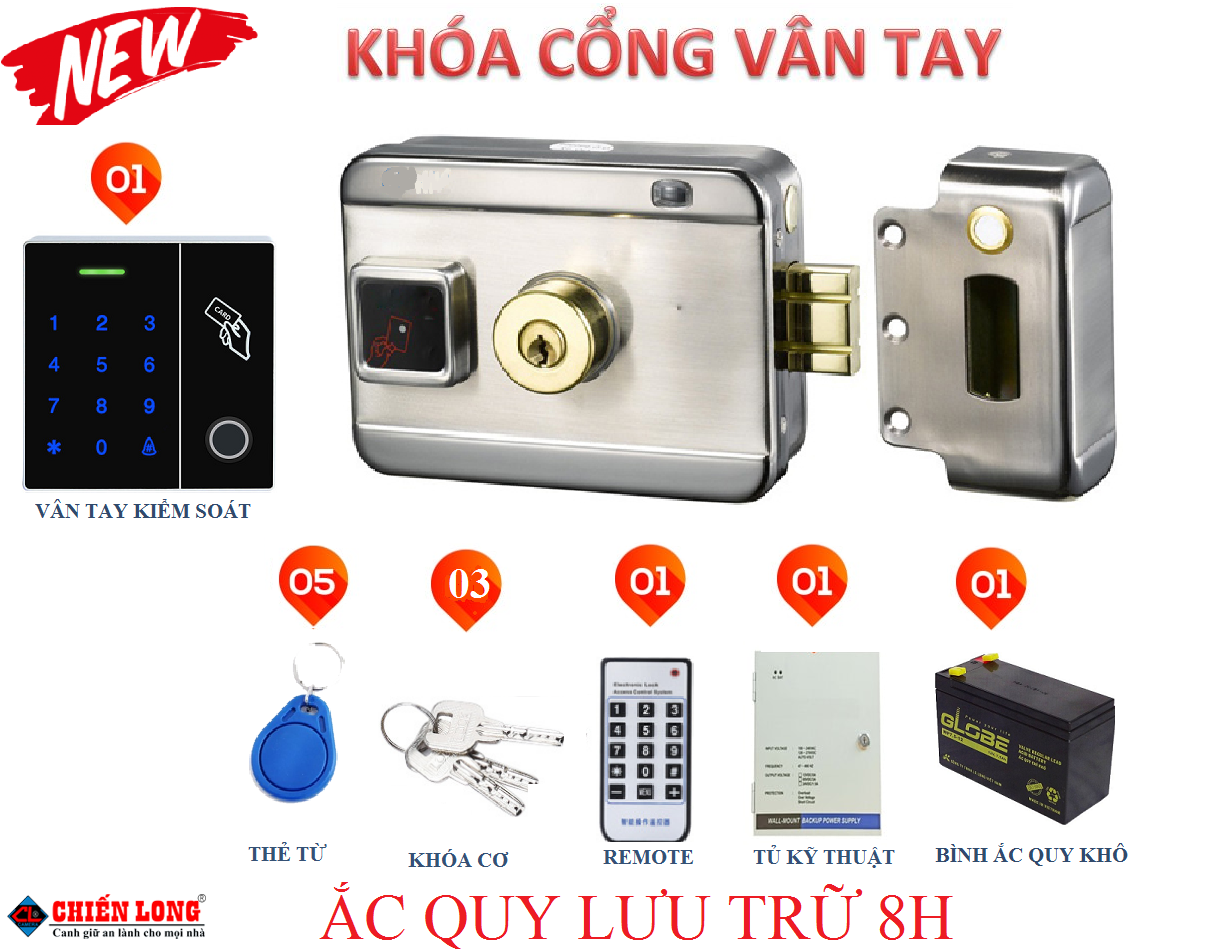 Khóa cổng vân tay ngoài trời mang lại sự lựa chọn an toàn và tiện lợi cho việc bảo vệ căn nhà của bạn. Không cần phải lo lắng về việc tìm kiếm chìa khóa mất mát, bạn có thể mở cổng đơn giản bằng một lần chạm ngón tay. Hãy xem hình ảnh liên quan để thấy rõ sự khác biệt mà nó mang lại.