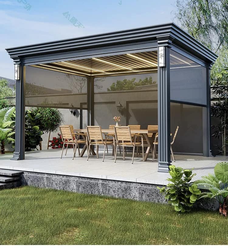 Vẻ đẹp bền bỉ theo năm tháng với nhà chòi hợp kim nhôm cao cấp