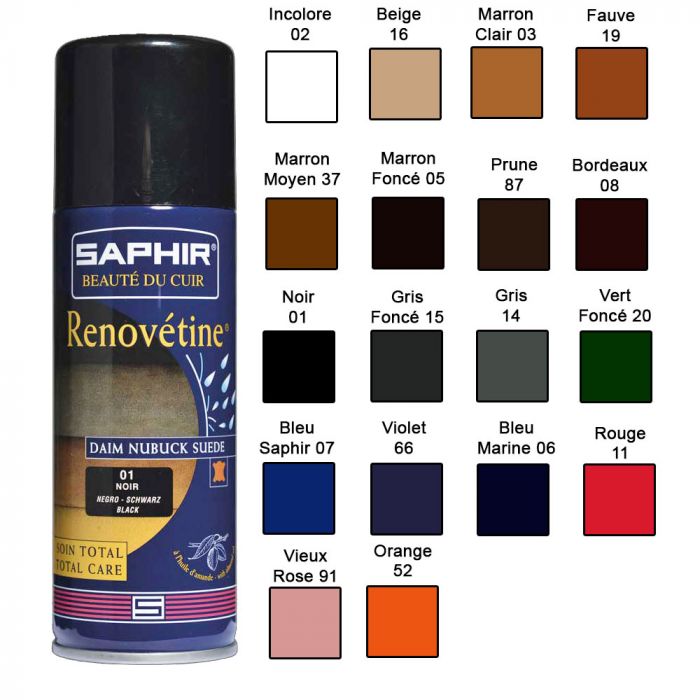 SAPHIR Gomma Per Camoscio E Nubuck - Detergente E Delucidante, Confezione Da 1 Unità - Foto 8