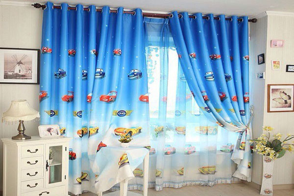 Rèm trẻ em có màu sắc vô cùng bắt mắt