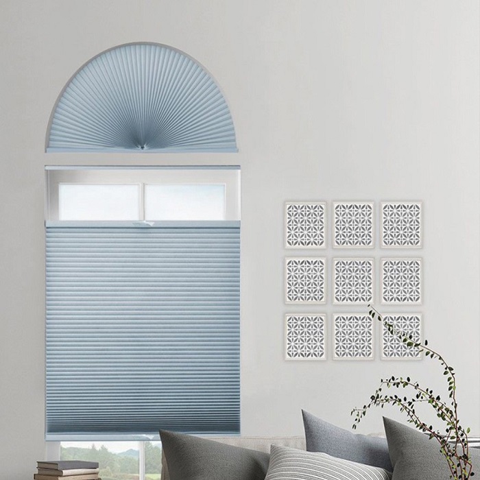 Tổng hợp những mẫu rèm cho cửa vòm