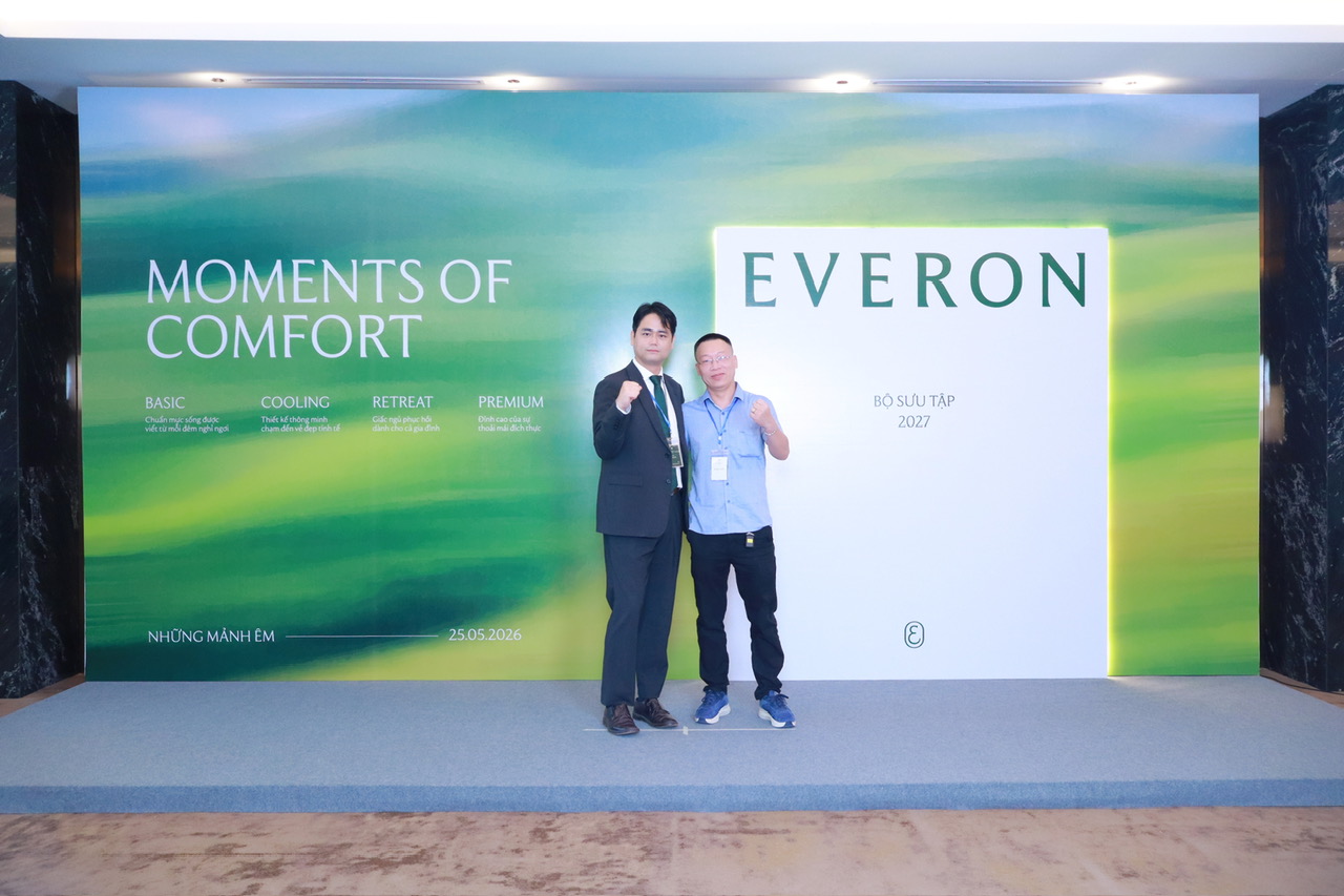 Vinh danh Tổng đại lý Everon 184 Kim Ngưu - Hà Nội tại lễ ra mắt bộ sưu tập mới Moments of Comfort Everon 2027