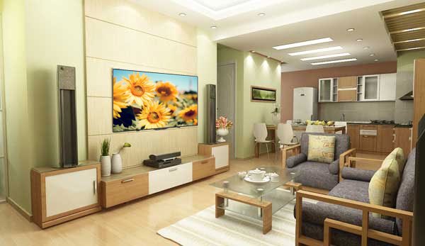 10 Mẫu phòng khách nhỏ đẹp nhất hiện nay
