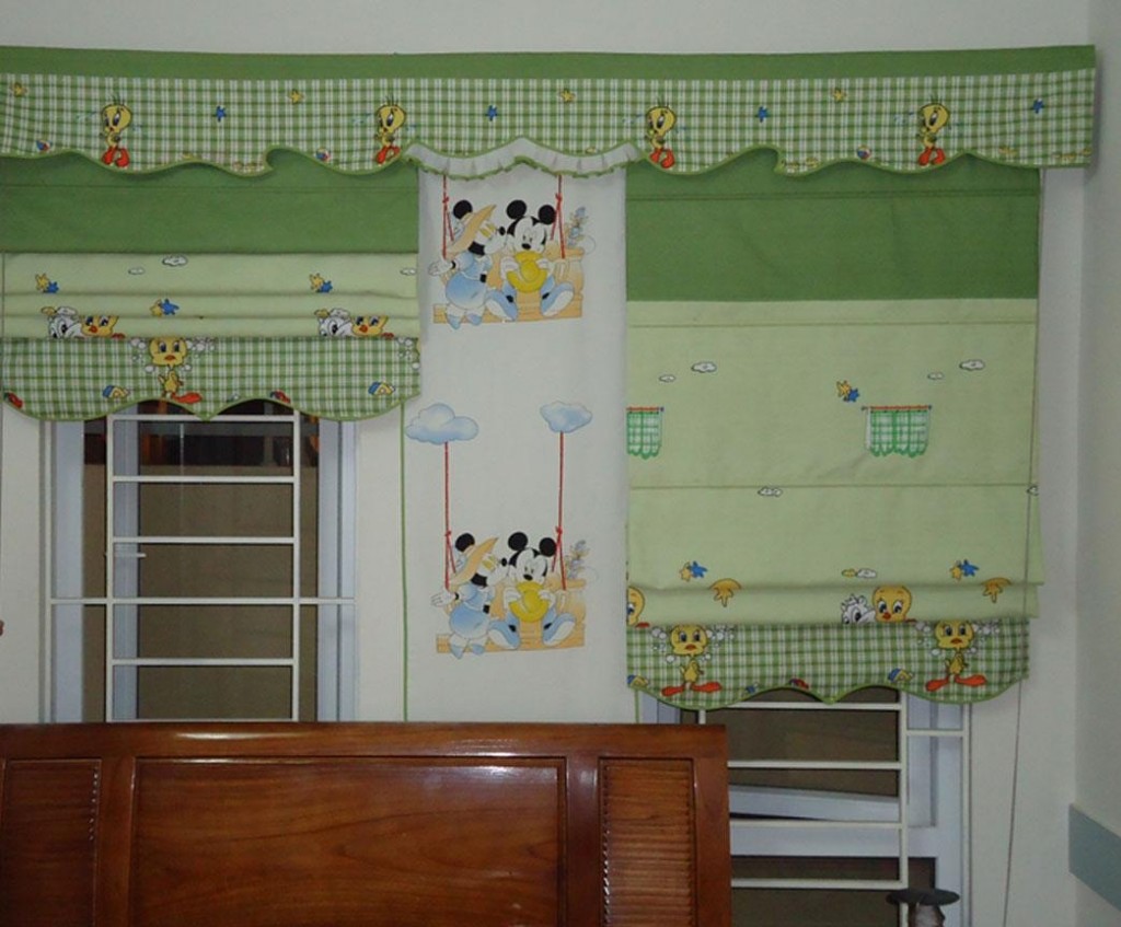 Rèm xếp lớp dành cho phòng ngủ trẻ em