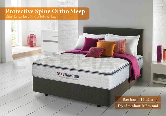 Đệm lò xo Style Master được Everon phân phối độc quyền tại Việt Nam