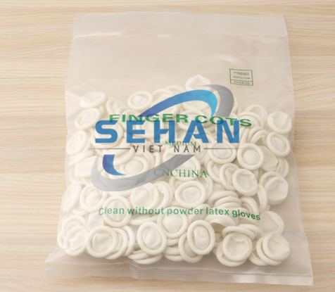Bao ngón trắng chống tĩnh điện/Bao ngón có đai