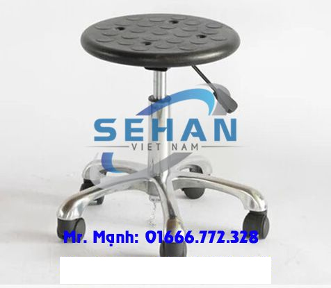 Ghế tròn pu chống tĩnh điện