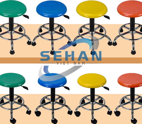 Ghế mặt nhựa tròn chống tĩnh điện
