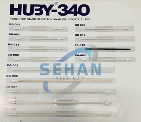 Tăm bông Huby - 340/Tăm bông phòng sạch