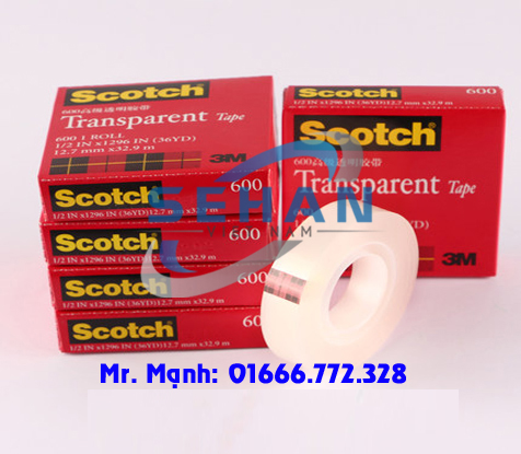 Băng dính Scotch 3M 600