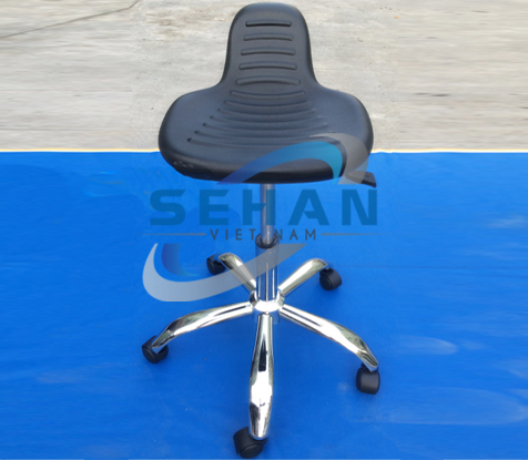 Ghế chống tĩnh điện tựa ngắn có vành