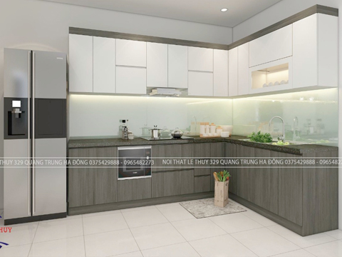 Cấu tạo tủ bếp nhựa picomat