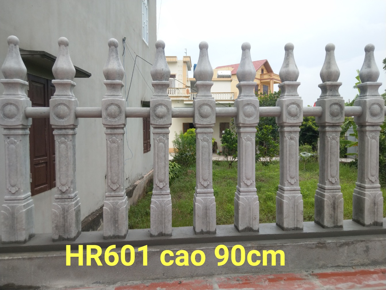 Hàng rào bê tông ly tầm SADHR601 | Điêu khắc trang trí SAD