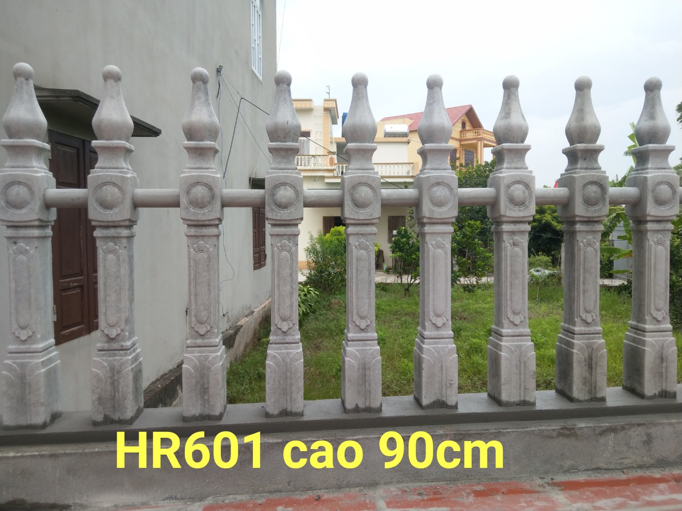 Hàng Rào Bê Tông Ly Tầm Sadhr601 | Điêu Khắc Trang Trí Sad