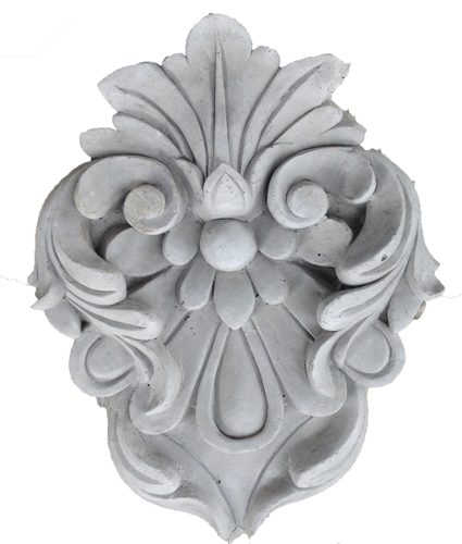 Hoa văn trang trí cột vuông, điêu khắc trang trí