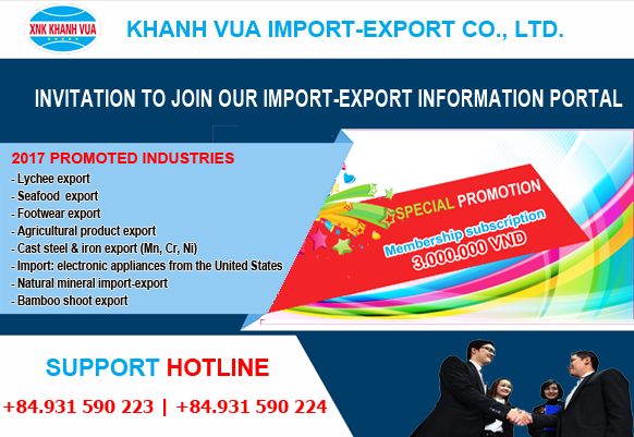 HAI PHONG EXPORT | KHANH VUA EXCO COMPANY