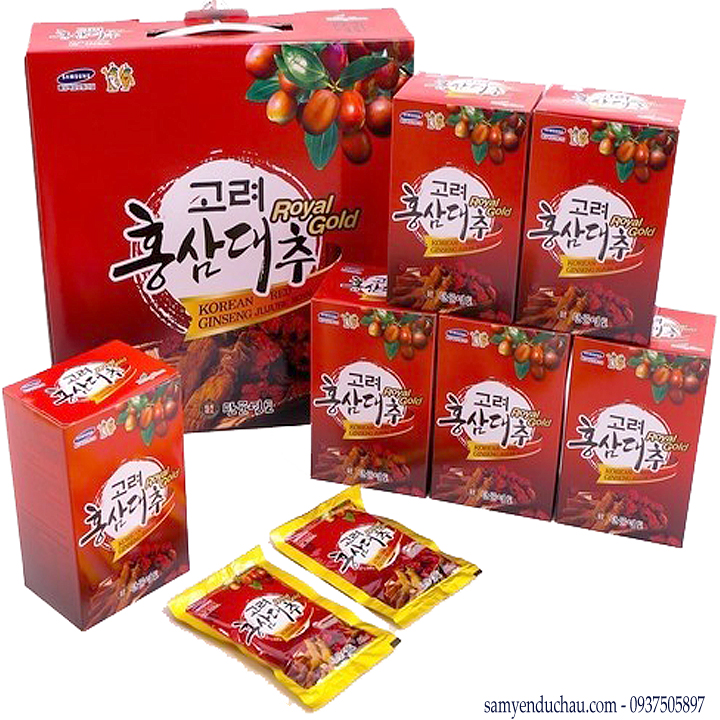 TPCN:Tinh chất hồng sâm táo đỏ Kanghwa Royal Gold