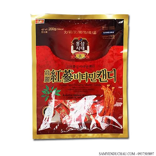 TPCN:Kẹo hồng sâm 200g Hàn Quốc