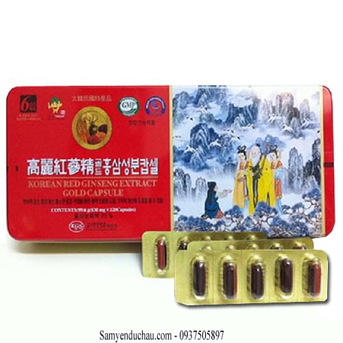 TPCN:Viên HỒNG SÂM, NHUNG HƯƠU, LINH CHI LOẠI KGS 1 (VHS1)