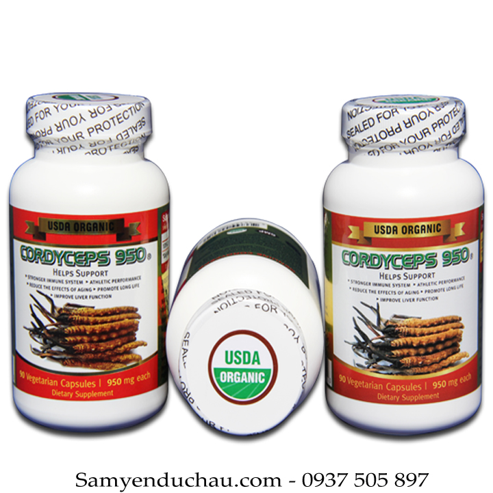 TPCN:Đông trùng hạ thảo CORDYCEPS 950 USA 90 Viên