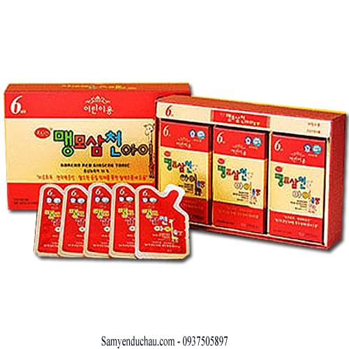 TPCN: Nước Hồng Sâm Baby KGS