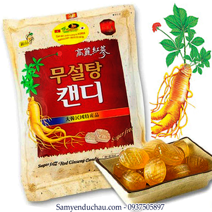 TPCN:Kẹo Hồng Sâm không đường 200 gr