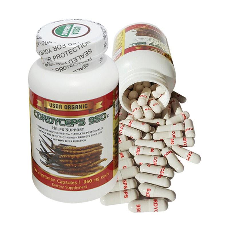 TPCN: Đông trùng hạ thảo USA - Cordyceps 950 30 viên