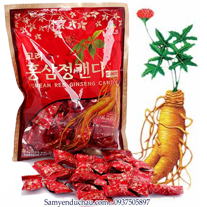 TPCN: Kẹo Hồng Sâm KGS 300gr cao cấp