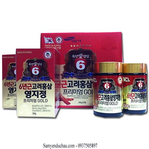 TPCN: Cao Linh Chi Hồng Sâm Hàn Quốc Taewoong Cao Cấp