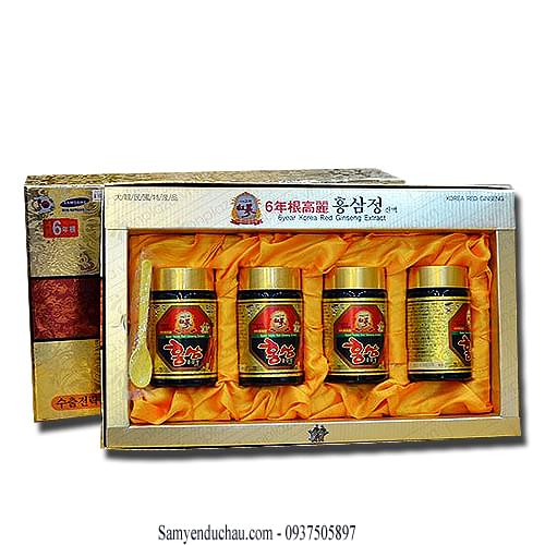 TPCN: Cao hồng sâm mật ong IRE HÀN QUỐC 4 lọ x 250g