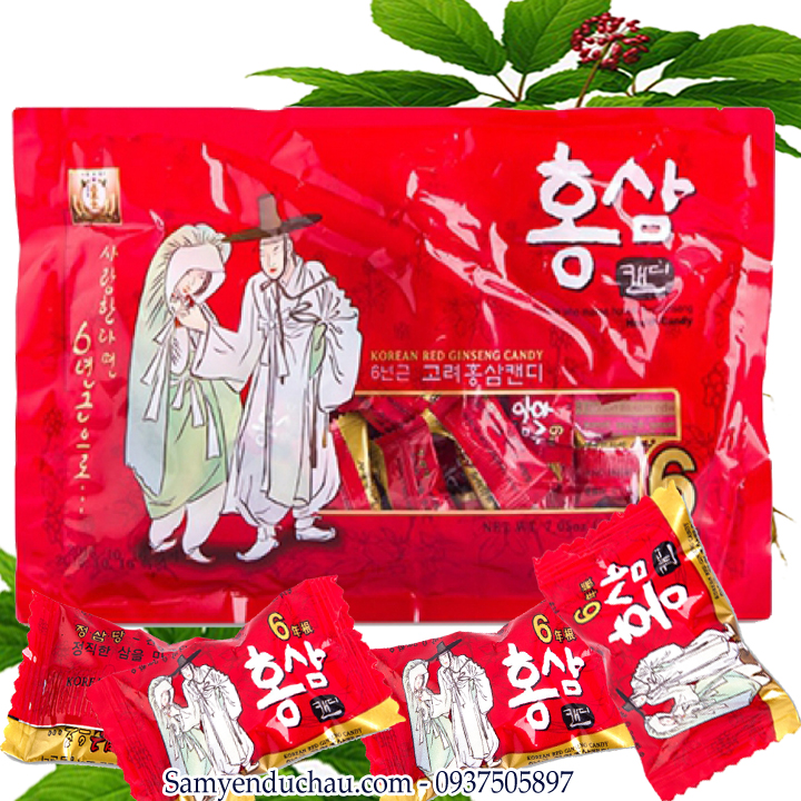 TPCN: Kẹo hồng sâm ông bà lão 800gr