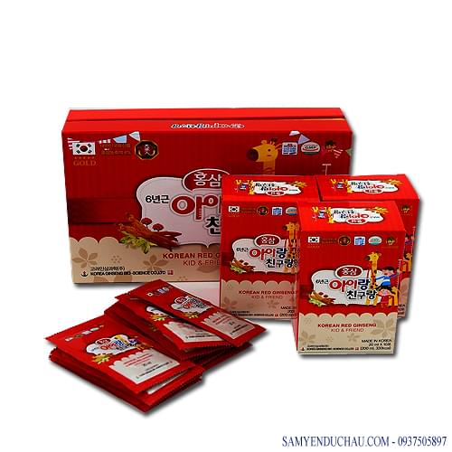 TPCN:Chiết xuất hồng sâm Baby Kid & Friend cao cấp, Bio NCX26
